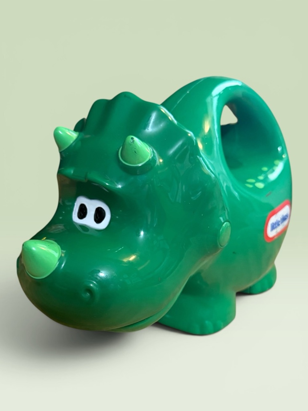 Vintage Green Little Tikes Glow 'N Speak Dinosaur Flashlight From The 1990’s